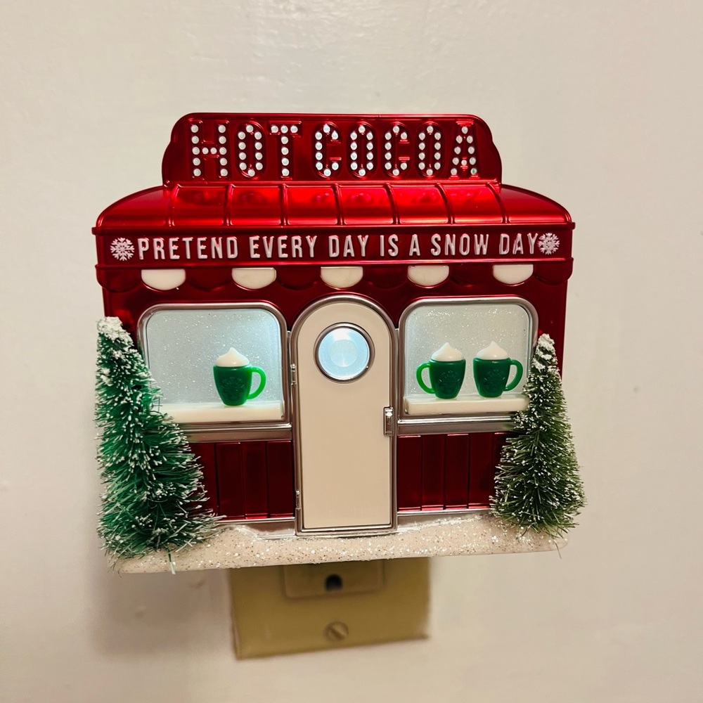Bath&bodyWorks wallflower nightlight . Festive Holiday Night Light.
